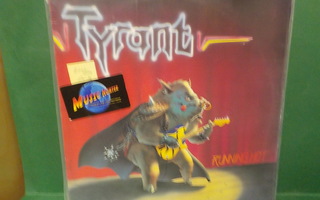 TYRANT - RUNNING HOT EX+/EX+ SAKSA 1986 LP