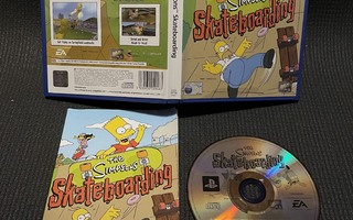 The Simpsons Skateboarding PS2 - CIB