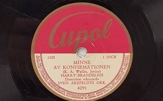 Savikiekko 1948 Harry Brandelius & Damtrio Accord Cupol 4091
