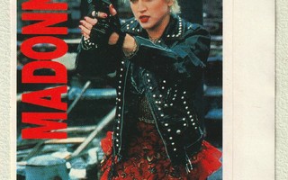 Suosikki-lehden tarra vuodelta 1987: Madonna