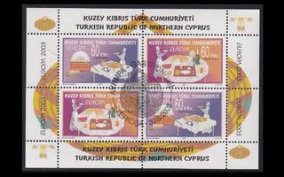 Turkki Kypros 618-9BL23 o Europa gastronomia (2005)