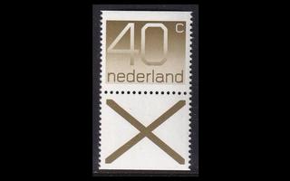 Alankomaat 1068TDD ** Käyttösarja vihkopari (1976)