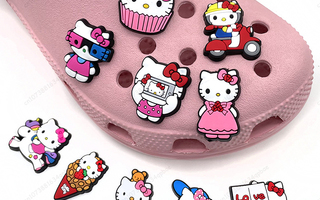 10 kpl Hello Kitty kenkäkoristetta