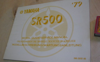 Huoltovihko Yamaha SR500