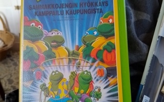 Turtles : Sammakkojengin hyökkäys, kamppailu kaupungista vhs