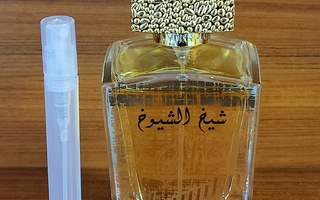 Lattafa Sheikh al Shuyukh Luxe Edition hajuvesi dekantti 5ml