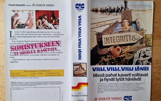 VHS  kansipaperi...VILLI,VILLI,VILLI LÄNSI
