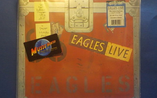 EAGLES - EAGLES LIVE - US/EU 2021 UUSI 180g 2LP + POSTER