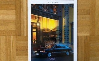 Esite Ford Scorpio vuodelta 1987/1988