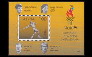 Latvia 431BL9 ** Atlantan olympialaiset (1996)