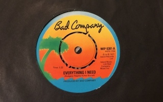 BAD COMPANY: Everything I Need * Too Bad * UK 1977