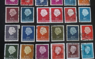 Alankomaat -  Wilhelmiina ja Juliana postimerkkilajitelma