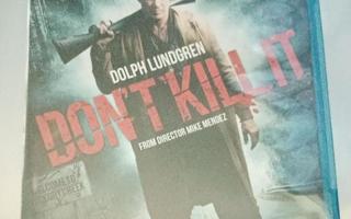 don't kill it (2016) BD