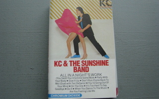 KC & THE SUNSHINE BAND - All In A Night's Wo ( C - kasetti )