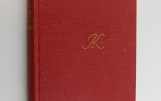Aino Kallas : Päiväkirja vuosilta 1922-1926