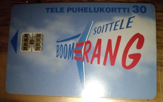 Tele Puhelukortti Boomerang 1996