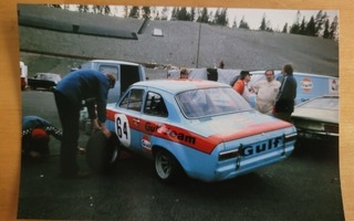 Ahvenisto Gulf kuvat 6kpl v 1972 Ford Escort