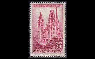 Ranska 1164 ** Maisemia 35 Fr (1957)