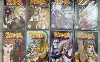 Ranskankielisiä She-Ra dvd-levyjä