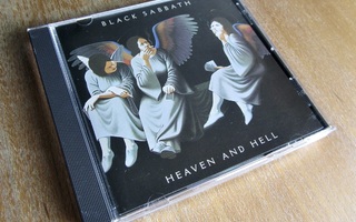 BLACK SABBATH Heaven And Hell CD * Full Red Swirl