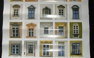 WINDOWS OF BUDAPEST -Juliste 65x48
