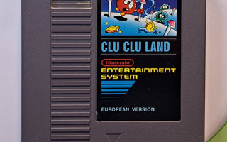 Clu Clu Land - European Version (L) (EU) NES (Kä