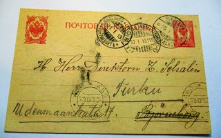 1913 Qveflaks venäläisleima ehiöllä