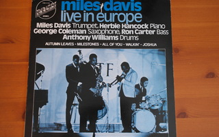 Miles Davis:Live in Europe LP.RE.