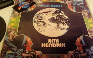 JIMI HENDRIX - FOR REAL  2 LP uk -75 M-/EX+