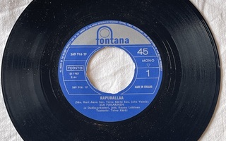 Esa Pakarinen – Rapurallaa / Laulajan Laulu (1967 7" single)