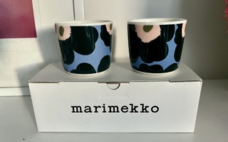 Marimekko Oiva Unikko korvaton kuppi 2dl 25€/1kpl