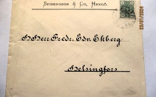 1897 Hanko Svibergson & Co painotuote