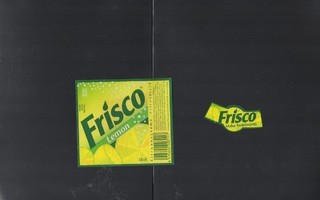 KERAVA Sinebrychoff FRISCO Lemon Etiketti 1997