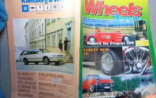 Jenkkiautolehti Wheels Magazine 10/1988