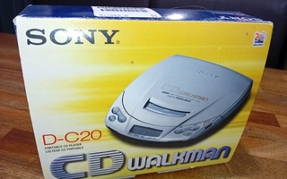 Sony Walkman D-C20 portable cd player