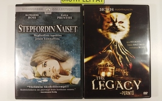 (SL) 2 DVD) Stepfordin naiset (1974) & The Legacy (1978)