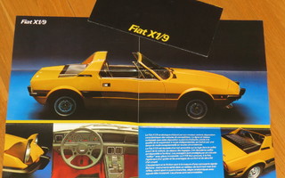 1975 Fiat X 1/9 esite - KUIN UUSI