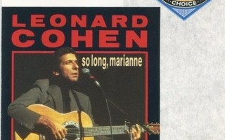 Leonard Cohen: SO LONG, MARIANNE. 1990 CBS Records