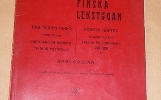 Anni Collan Suomalainen kisapirtti  v. 1910