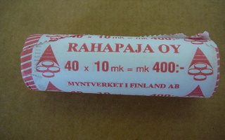 Suomen raharulla 40 x 10 mk kolikkorulla, 2001 Metsokymppi