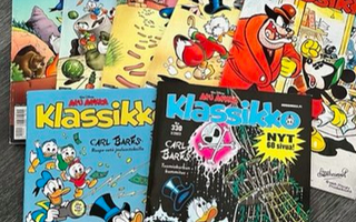Aku Ankka Klassikko -sarjakuvalehtiä