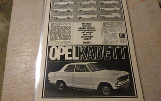 Opel Kadett -67 mainos
