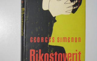 Georges Simenon: Rikostoverit (1.p. 1959, kansipaperi)