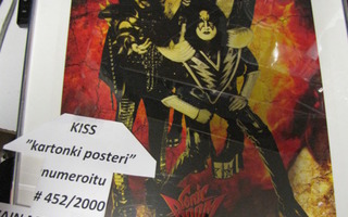 KISS SONIC BOOM KIERTUEEN  POSTERI RAAMEISSA #452 MEET ...