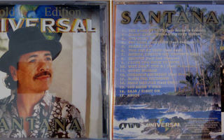SANTANA: Gold edition - CD  [RARE, HARVINAINEN]