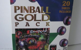 Pinball Gold Pack, vintage Pc-pelisetti, Big Box, CiB