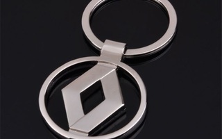 Metallinen Renault avaimenperä