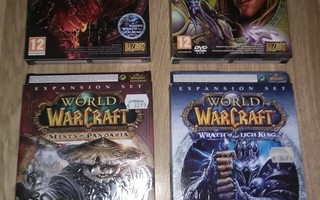 World of Warcraft kokoelma 4 kpl PC