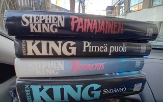 4 kpl Stephen King kirjoja pakettina ( SIS POSTIKULU  )