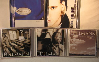 Samuli Edelmann paketti 6*CD.